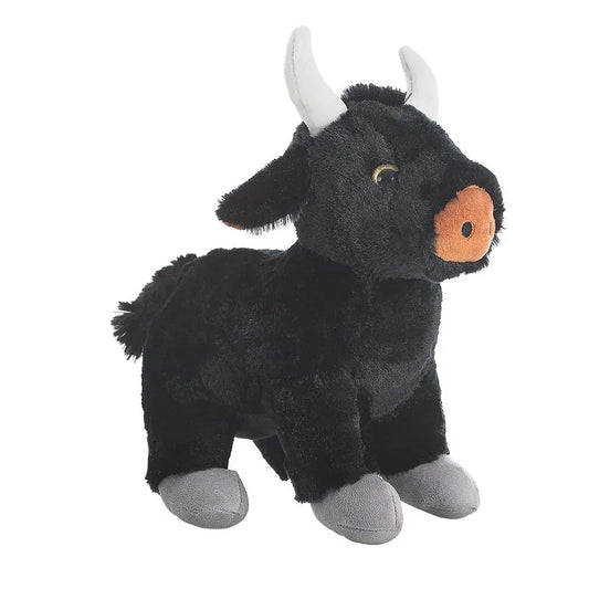 Peluche toro lindo sentado