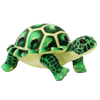 Peluche tortuga verde estilo realista
