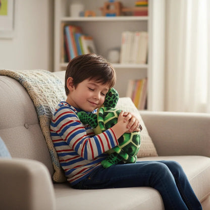 Peluche tortuga verde para regalar