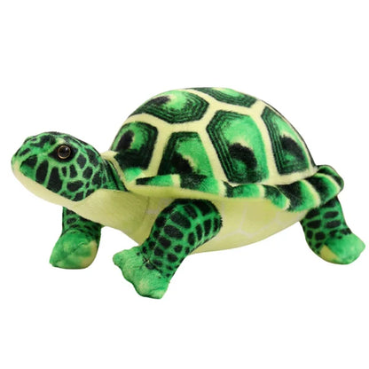 Peluche tortuga verde suave