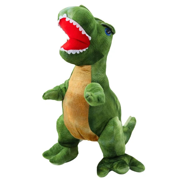 Peluche Trex verde suave