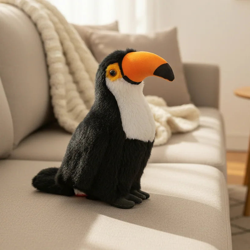 Peluche tucán para decoración infantil