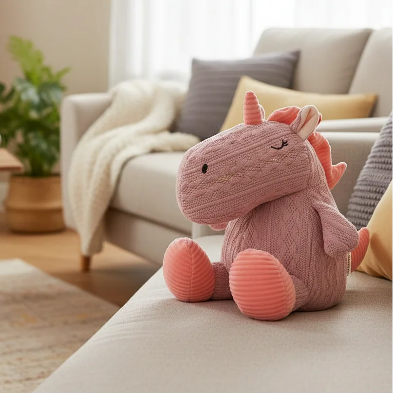 Peluche unicornio para regalar a una niña