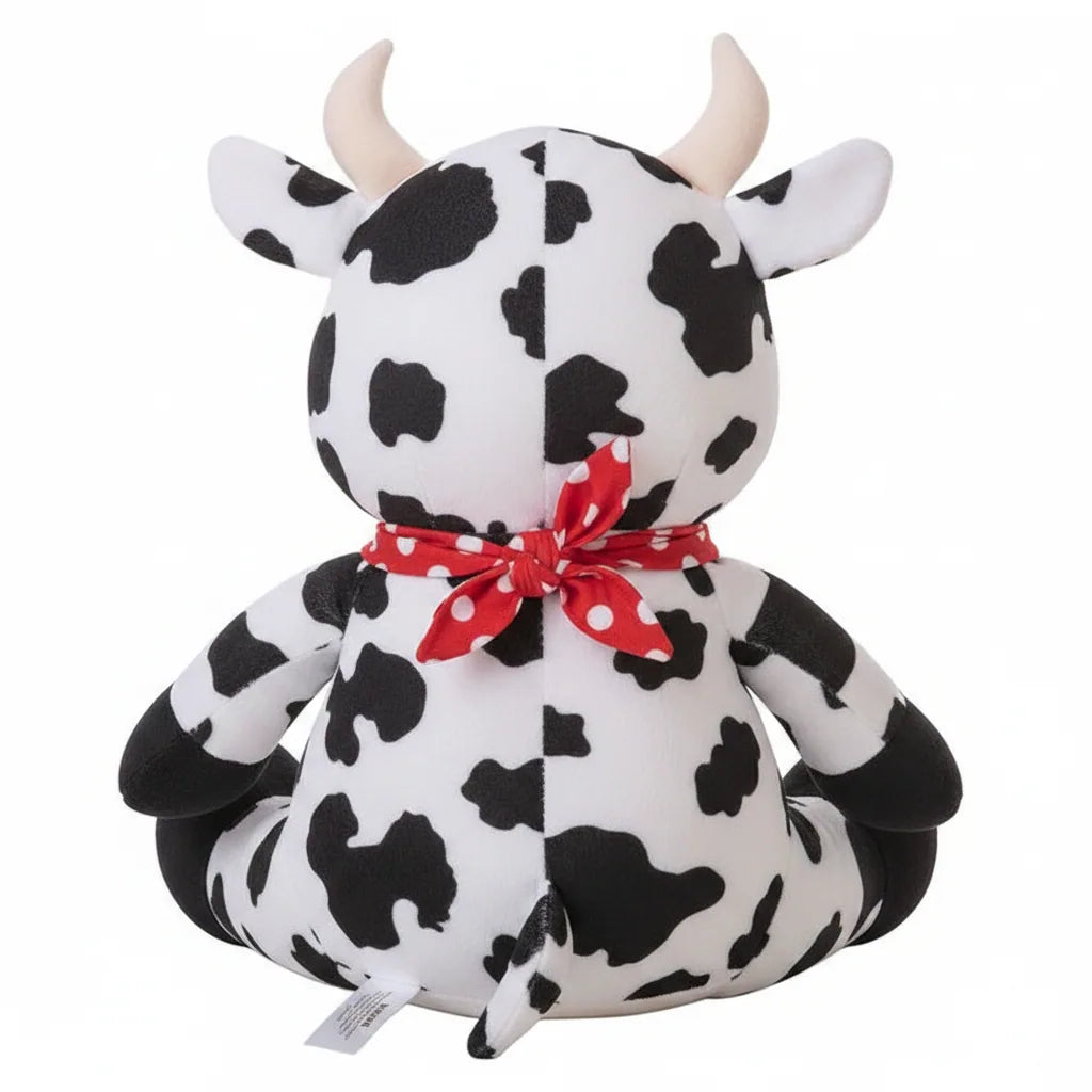Peluche vaca con pañuelo rojo