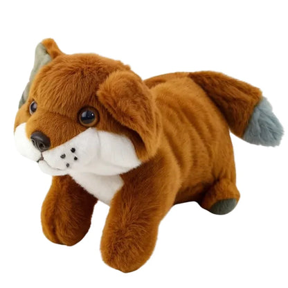 Peluche zorro naranja suave