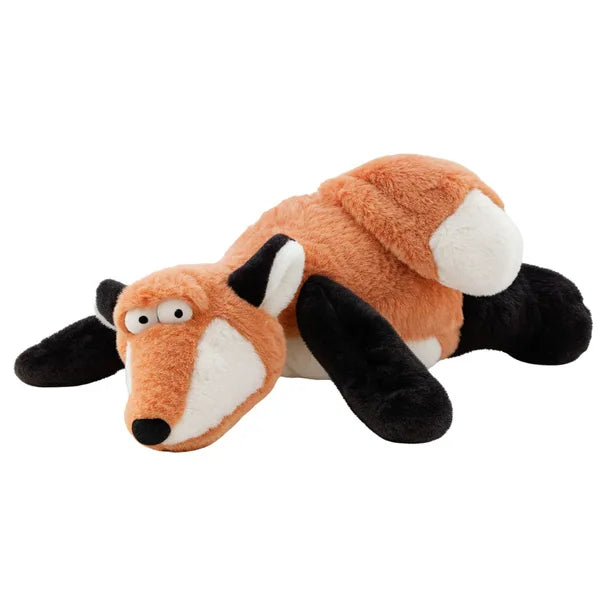 Peluche zorro tumbado suave