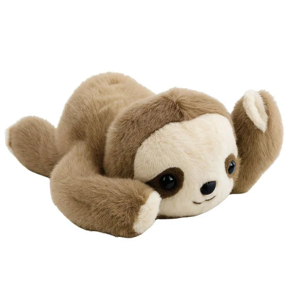 Perezoso de peluche tumbado