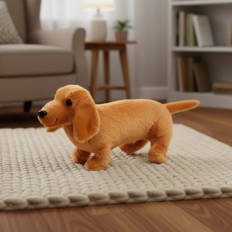 perro salchicha muñeco