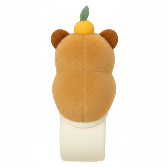 Pulsera de peluche capibara ganso