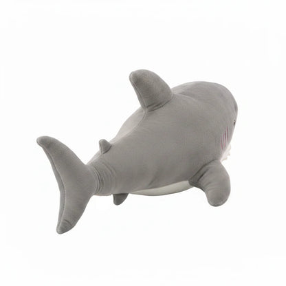 Tiburón gris de peluche para niños