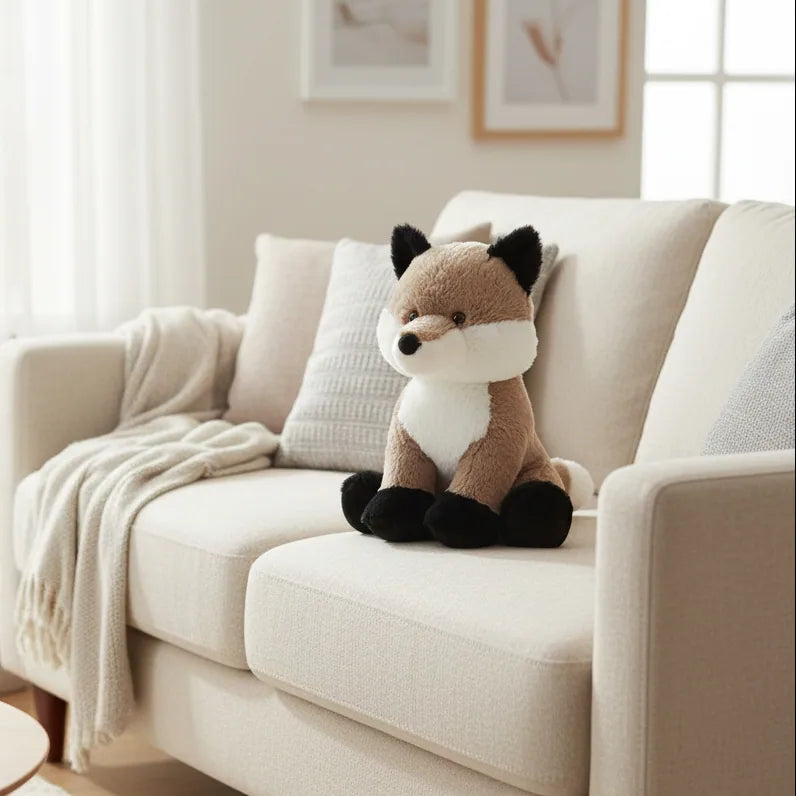 Peluche Zorro Gris – 40cm
